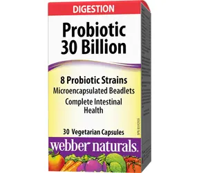 WEBBER NATURALS Probiotic 30 Billion 30 kapsúl