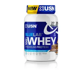 USN BlueLab 100% Whey Protein Premium 908 g caramel Popcorn