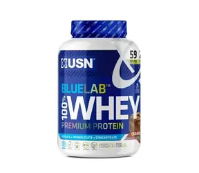 USN BlueLab 100% Whey Protein Premium 2000 g čokoláda s karamelom