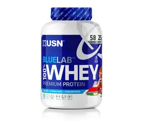 USN BlueLab 100% Whey Protein Premium 2000 g lieskový oriešok (wheytella)