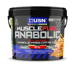 USN Muscle Fuel 4000 g karamel arašidy
