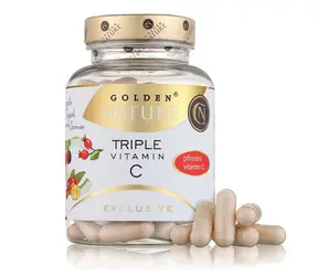 Golden Nature Exclusive Triple prírodný vitamín C 100 cps.