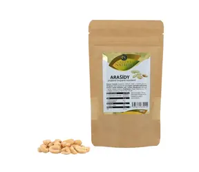 Golden Nature Arašidy pražené nesolené 100g