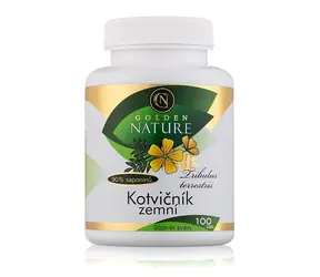 Golden Nature Kotvičník zemný 90% saponínu 100 cps.