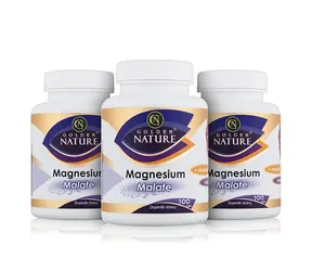 Golden Nature Magnesium Malate (Horčík) + Vitamín B6 300 cps. (3x100 cps)