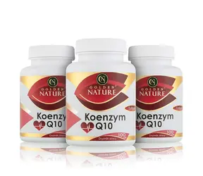 Golden Nature Koenzým Q10 100mg softgel 300 cps. (3x100 cps)