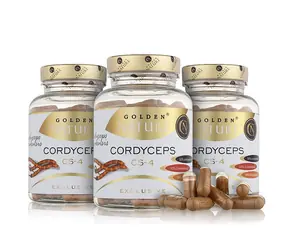 Golden Nature Exclusive Cordyceps sinensis CS-4 50% polysacharidov 300 cps. (3x100 cps)