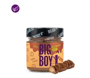 Big BOY® Big Bueno VEGAN - Jemný lieskový krém s kokosovým mliekom a cukrom 220g
