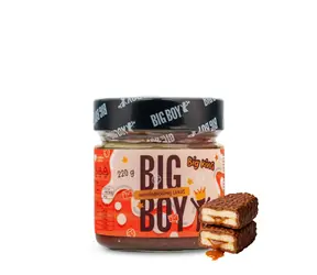 Big BOY® Big King - Krém s lieskovými orechmi s mliekom a karamelom 220g