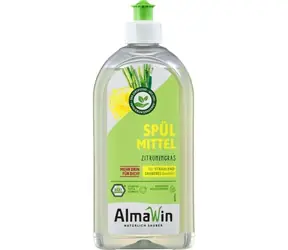 Tekutý prostriedok na riad Citrónová tráva 500 ml - AlmaWin