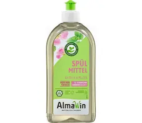 Tekutý prostriedok na riad Divoká ruža & medovka 500 ml - AlmaWin
