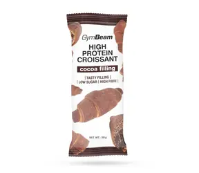 Proteínový croissant s kakaovou náplňou - GymBeam (kakao, 50 g)