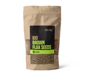 BIO ľanové semienka hnedá - VanaVita (500 g)