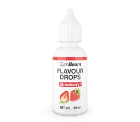Flavour Drops - GymBeam (jahoda, 30 ml)