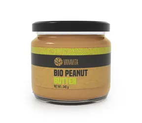 BIO Arašidové maslo - VanaVita (jemné, 340 g)