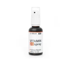 Vitamín D3 v spreji 1000 IU - GymBeam (citrón, 30 ml)