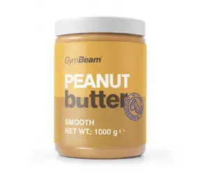 Arašidové maslo - GymBeam (jemné, 1000 g)
