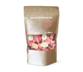 Zmes lyofilizovaných bobúľ a banánov - GymBeam (100 g)
