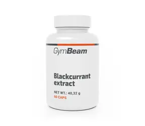 Extrakt z čiernych ríbezlí - GymBeam (60 kaps.)