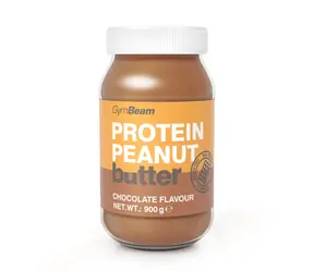 Proteínové arašidové maslo - GymBeam (čokoláda, 900 g)