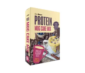 Proteínový Mug Cake Mix 500 g - GymBeam (vanilka s kúskami čučoriedok, 500 g)