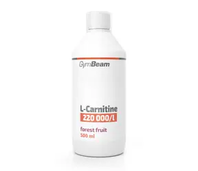 L-karnitín - GymBeam (lesné ovocie, 500 ml)