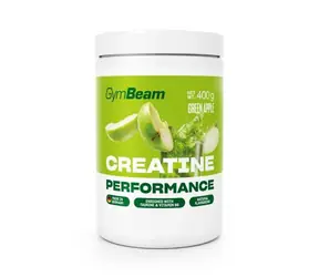 Creatine monohydrate+ - GymBeam (zelené jablko, 400 g)
