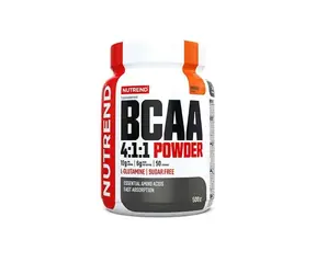 BCAA 4:1:1 Powder - Nutrend (pomaranč, 300 g)