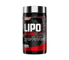Lipo 6 Black - Nutrex (bez príchuti, 120 kaps.)