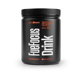 FueFocus Drink - GymBeam (jahoda kivi, 125 g)