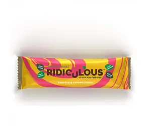 Ridiculous Vegan Protein Bar - The Protein Works (čokoláda arašidy, 9 x 47 g)