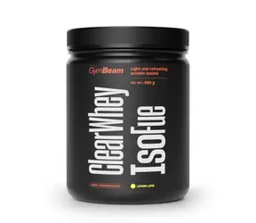 Clear Whey IsoFue - GymBeam (citrón limetka, 500 g)