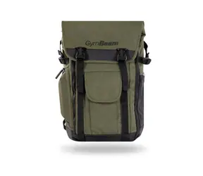 Batoh Adventure Military Green - GymBeam (zelená)