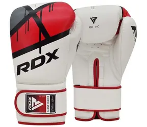 Boxerské rukavice F7 Ego Red - RDX (16 OZ, biela)
