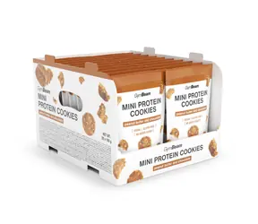 Mini Protein Cookies - GymBeam (arašidové maslo s čokoládou, 20 x 100 g)