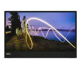 15.6" Lenovo ThinkVision M15 čierna / IPS / 1920 x 1080 / 16:9 / 6 ms / 250cd-m2 / 700:1 / USB-C