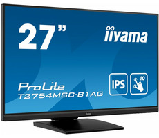 27" IIYAMA ProLite T2754MSC-B1AG / IPS / 1920 x 1080 / 16:9 / 4 ms / 300 cd / 1000:1 / VGA+HDMI / USB / Repro / Dotyk