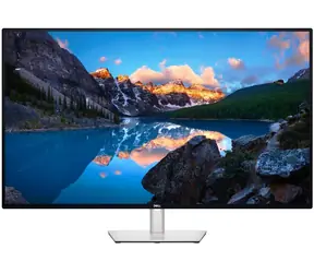 43" DELL U4323QE UltraSharp strieborná / LED / 3840 x 2160 / IPS / 16:9 / 5ms / 1000:1 / 350cd-m2 / HDMI+DP+RJ45 / 3Y AES