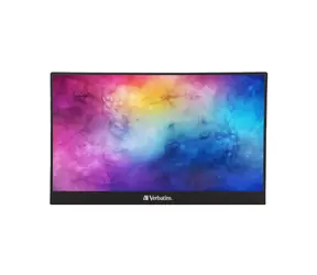 14" Verbatim PM-14 čierna / IPS / FHD 1920 x 1080 / 16:9 / 6 ms / 300 cd-m2 / 1200:1 / USB-C / HDMI / prenosný