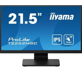 21.5" IIYAMA T2252MSC-B2 / IPS / 1920x1080 / 1000:1 / 250cd-m2 / 5ms / HDMI+DP / repro / VESA