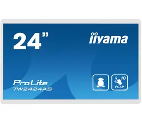 23.8" IIYAMA TW2424AS-W1 / IPS / 1920x1080 / 1000:1 / 250cd-m2 / 14ms / HDMI + USB-C / repro / VESA