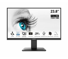 23.8&quot; MSI Pro MP2412 čierna / LED / 1920 x 1080 / VA / 16:9 / 1ms / 4000:1 / 300cd-m2 / HDMI + DP / VESA