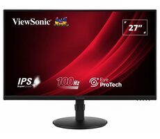 27" ViewSonic VG2708A-MHD čierna / IPS / 1920 x 1080 / 16:9 / 5ms / 1300:1 / 250cd-m2 / HDMI + DP + VGA / Pivot / VESA 