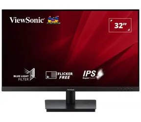 32" ViewSonic VA3209-2K-MHD čierna / IPS / 2560 x 1440 / 16:9 / 4ms / 1200:1 / 250cd-m2 / HDMI + DP / VESA / repro 