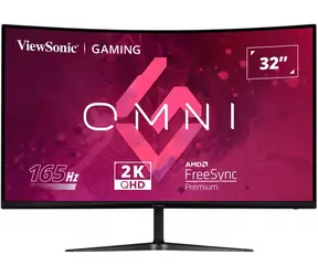 32" ViewSonic VX3218C-2K čierna / VA / 1920 x 1080 / 16:9 / 1ms / 3500:1 / 300cd-m2 / HDMI + DP / VESA / repro