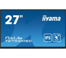 27" IIYAMA ProLite T2755MSC-B1 čierna / IPS / 1920x1080 / 16:9 / 5ms / 1000:1 / 360cd / repro / HDMI / DP