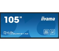 105" IIYAMA ProLite TE10518UWI-B1AG čierna / VA / 3840x2160 / 21:9 / 6.5ms / 4000:1 / 450cd / repro / HDMI / DP / USB-C