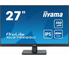 27" IIYAMA ProLite XU2792QSU-B6 čierna / IPS / 2560x1440 / 16:9 / 0.4ms / 1300:1 / 250cd / repro / HDMI / DP