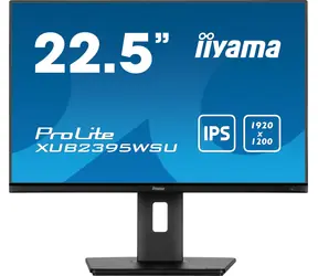 22.5" IIYAMA ProLite XUB2395WSU-B5 čierna / IPS / 1920x1200 / 16:10 / 4ms / 1000:1 / 250cd / repro / VGA / HDMI