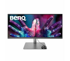 34" BenQ PD3420Q sivá / LED / 3440x1440 / IPS / 21:9 / 5ms / 1000:1 / 350cd-m2 / HDMI + DP / VESA